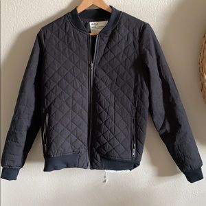 RVCA black bomber jacket